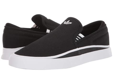 black adidas slip ons|adidas originals slip on.